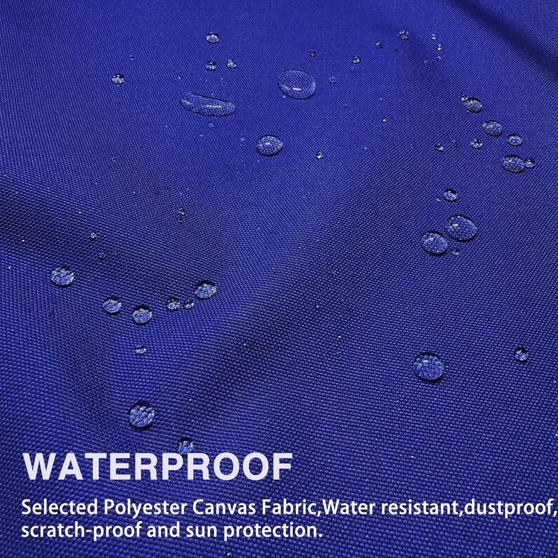 Gheeidau Canvas Repair Patch 9×11 Inch 3Pcs Waterproof Self-Adhesive Fabric Repair Patch for Tents,Boat Cover,Pop Up Canopy,Patio,Bags,Car Seats,Sofas,Furniture Cover(Dark Blue) - Image 2